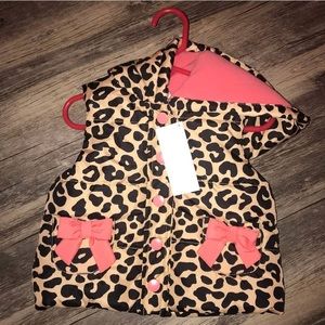 NWT. Toddler girl Gymboree vest 12/24 months